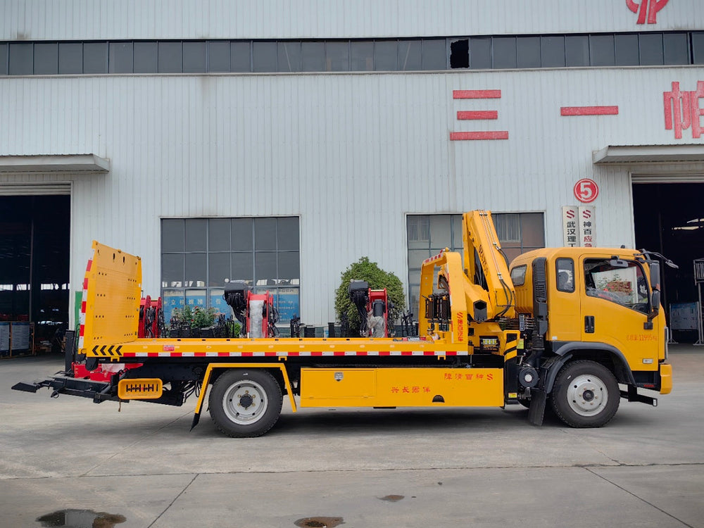 Three-ring folding arm Wrecker truck - View 5 - SHENBAI Auto