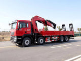 Howo 8×4 changxing 25-ton Knuckle Arm Truck Crane
