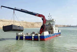 Changxing 8 ton folding arm ship crane