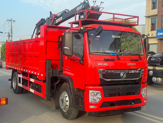 4X2 Dongfeng folding arm grab truck
