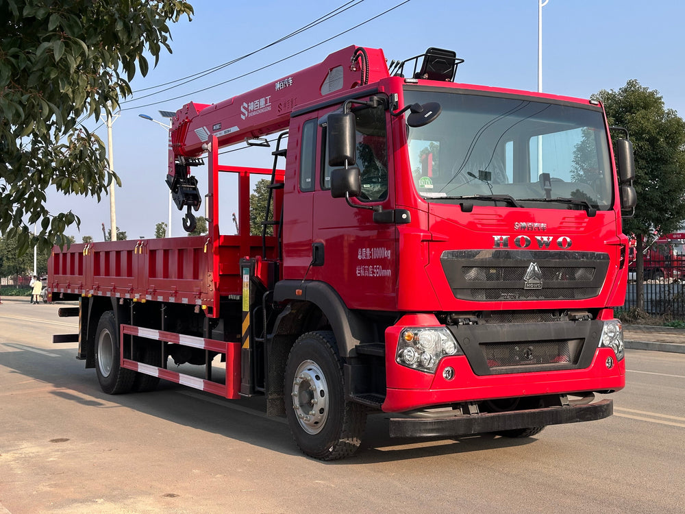 Sinotruk Howo TX 4×2 Changxing 8-ton Truck Mounted Crane