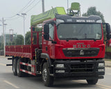 Howo TX 6x4 Zoomlion 14T 5-section Boom Truck Mounted Crane