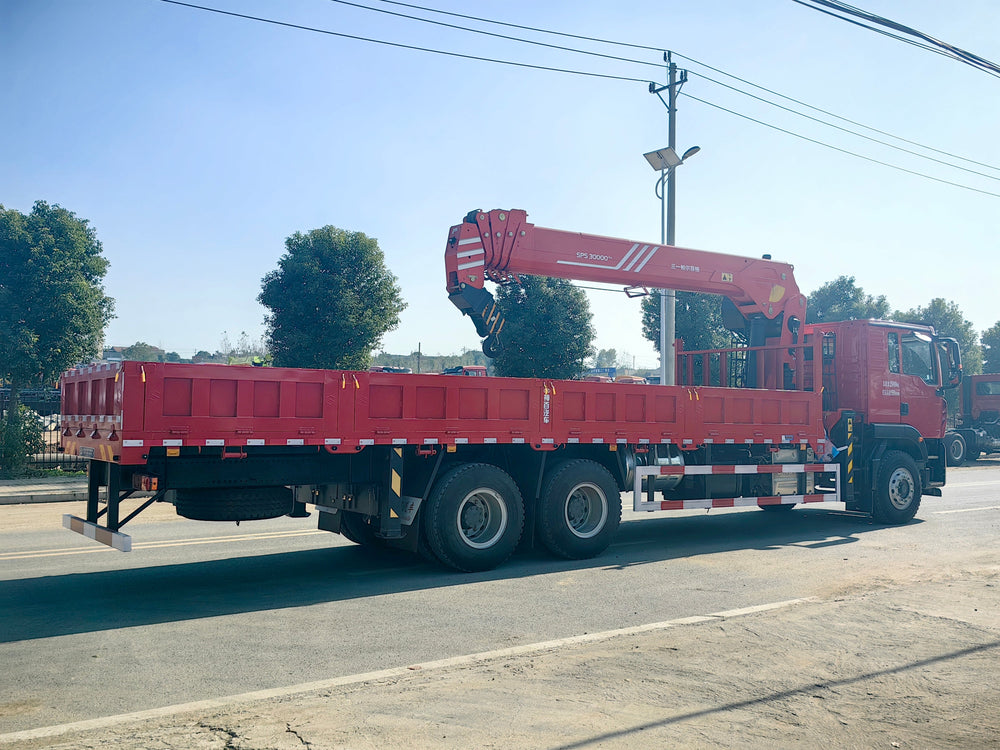 Howo TX320 6x4 Sany 14-ton truck mounted crane