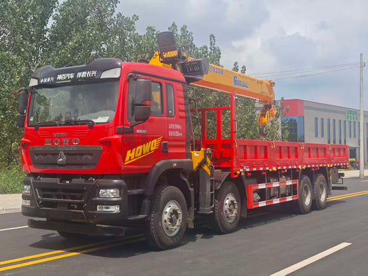 HOWO 8×4, Weichai 380HP, XCMG 14-ton Truck-mounted Crane - SHENBAI Auto