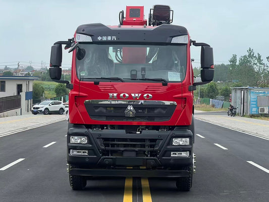 SINOTRUK HOWO 8×4, Weichai 380HP, Changxing 14-ton Truck-mounted Crane - SHENBAI Auto
