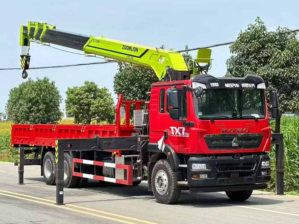 Howo TX with MAN 350HP Engine‑Zoomlion 14‑ton Truck‑Mounted Crane - SHENBAI Auto