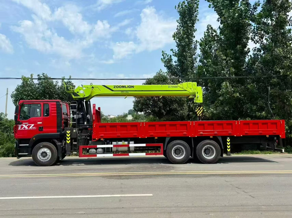 Howo TX with MAN 350HP Engine‑Zoomlion 14‑ton Truck‑Mounted Crane - View 4 - SHENBAI Auto