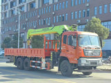 Shenbai Tianjin 6x4 truck with a 12-ton, five-section Zoomlion crane