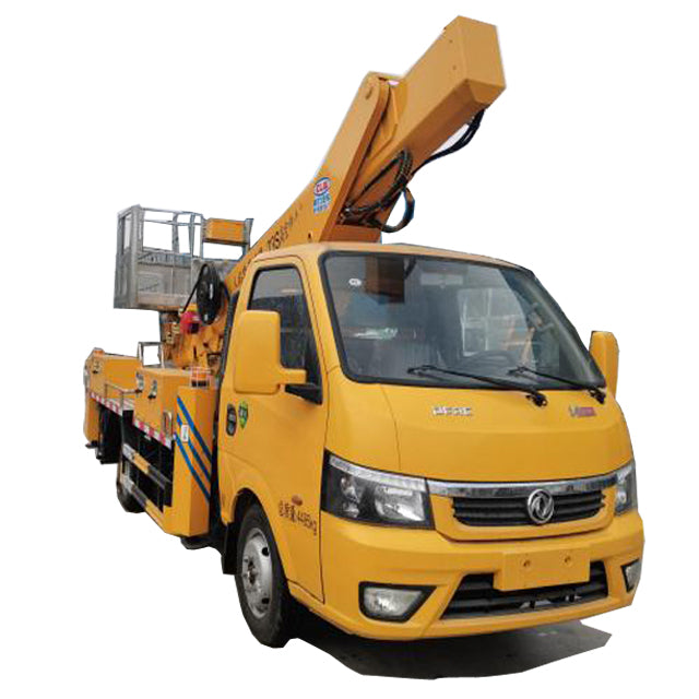 Dongfeng Tuyi 21 meters 4 x2 telescopic boom aerial operation vehicle - View 2 - SHENBAI Auto