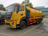 Dongfeng Tianlong 22m³ combo cleaning & vacuum truck - View 3 - SHENBAI Auto