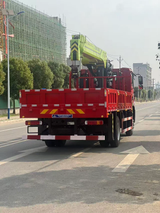 HOWO Single Axle 240HP + Zoomlion 10Ton 5-Section Boom Crane - View 7 - SHENBAI Auto
