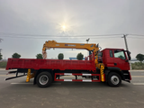 Howo 4×2 Shimei 8-ton 6-section Boom Truck Mounted Crane - SHENBAI Auto