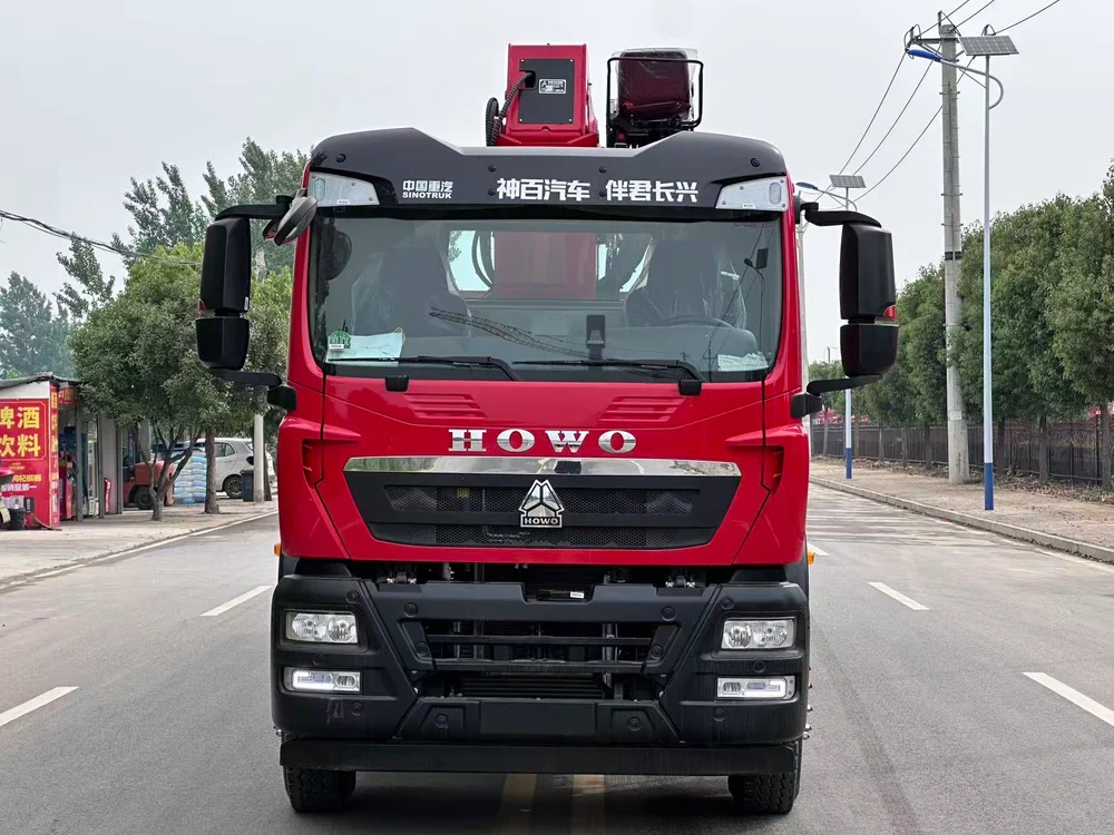 HOWO TX Changxing 12-ton 6-section Boom Truck mounted Crane - View 2 - SHENBAI Auto