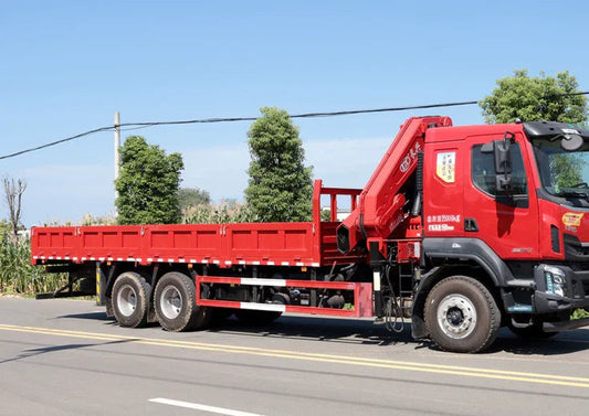 Dongfeng 6×4 10T Knuckle Boom Crane - View 2 - SHENBAI Auto