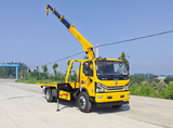 5T Wrecker Truck With Crane