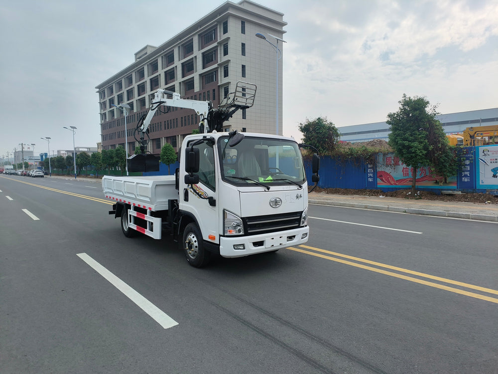 Silt Removal Truck with 4.8m Grab Bucket