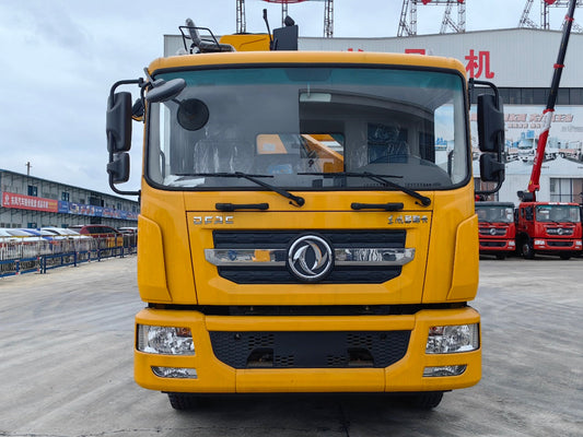 DongFeng 8T Wrecker Truck with Crane - View 2 - SHENBAI Auto