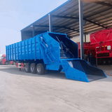 45CBM trailer Compressed Garbage Truck For Sale