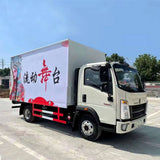 HOWO 4X2 stage truck (cargo box length 4m) - View 2 - SHENBAI Auto