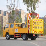 JiangLing 4x2 anti-collision buffer truck - View 3 - SHENBAI Auto