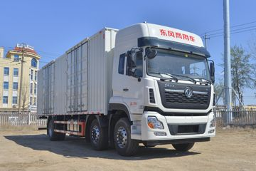 شاحنة دونغفنغ التجارية الثقيلة تيانلونج VL، 292 حصان، 6X2، شاحنة بضائع بصندوق 9.6 متر