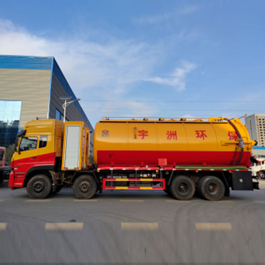 Dongfeng 33000L 8x4 sewage suction truck vacuum truck - View 3 - SHENBAI Auto