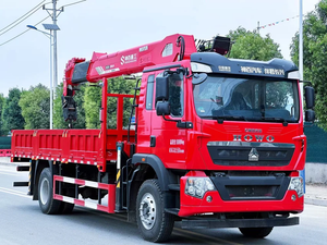 HOWO Changxing 8-ton 6-section Boom Truck Mounted Crane