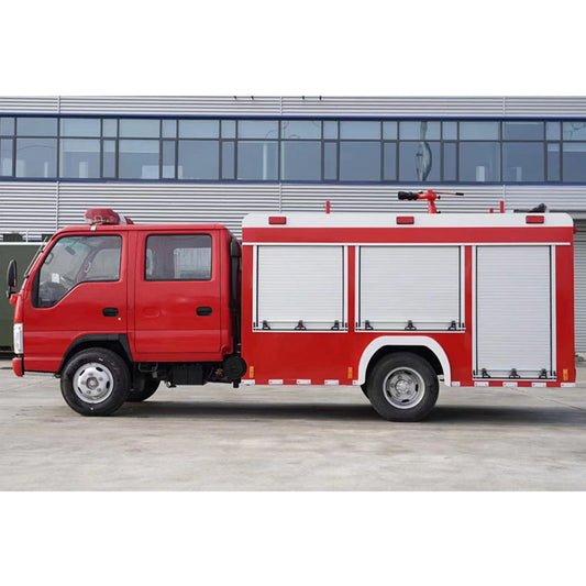 ISUZU 4X2  2000L water tanker fire truck - View 3 - SHENBAI Auto