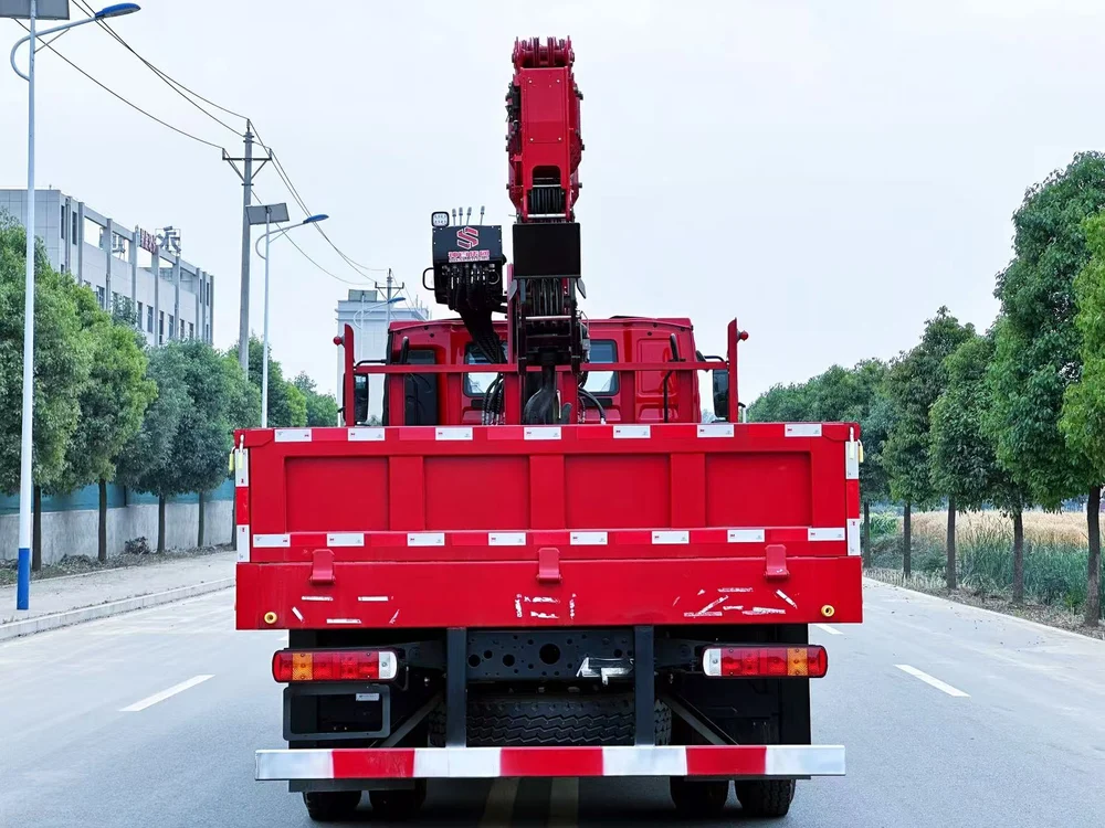 HOWO Changxing 8-ton 6-section Boom Truck Mounted Crane - View 7 - SHENBAI Auto