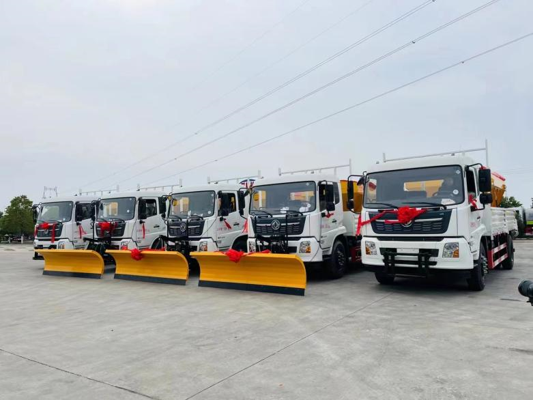 DongFeng 8m³ 210HP Snow Removal Truck - View 4 - SHENBAI Auto