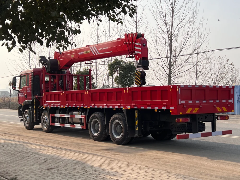 HOWO Sany 16-ton 5-section Boom Truck mounted Crane - View 6 - SHENBAI Auto