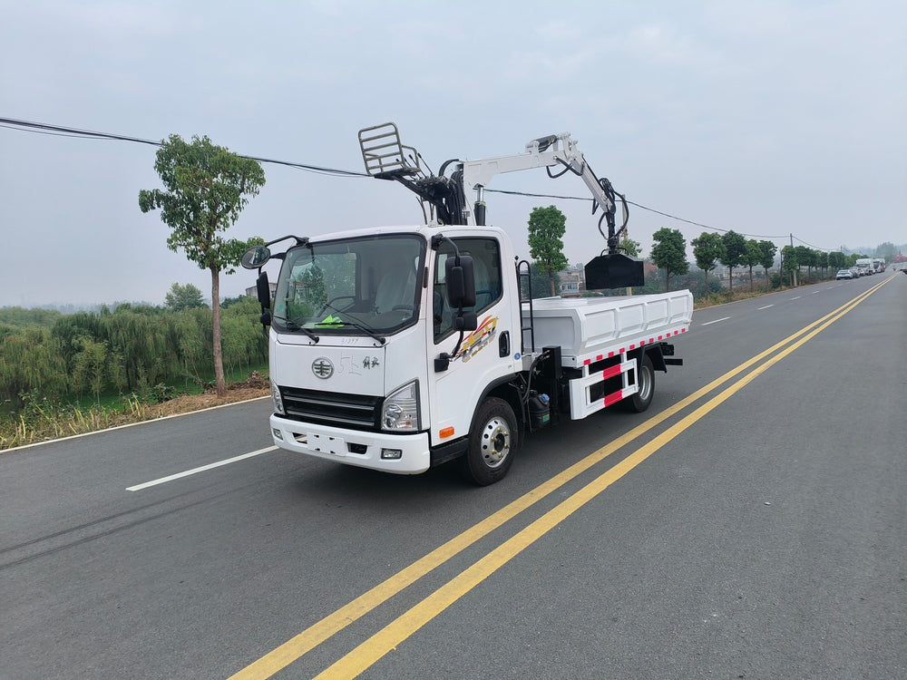 Silt Removal Truck with 4.8m Grab Bucket