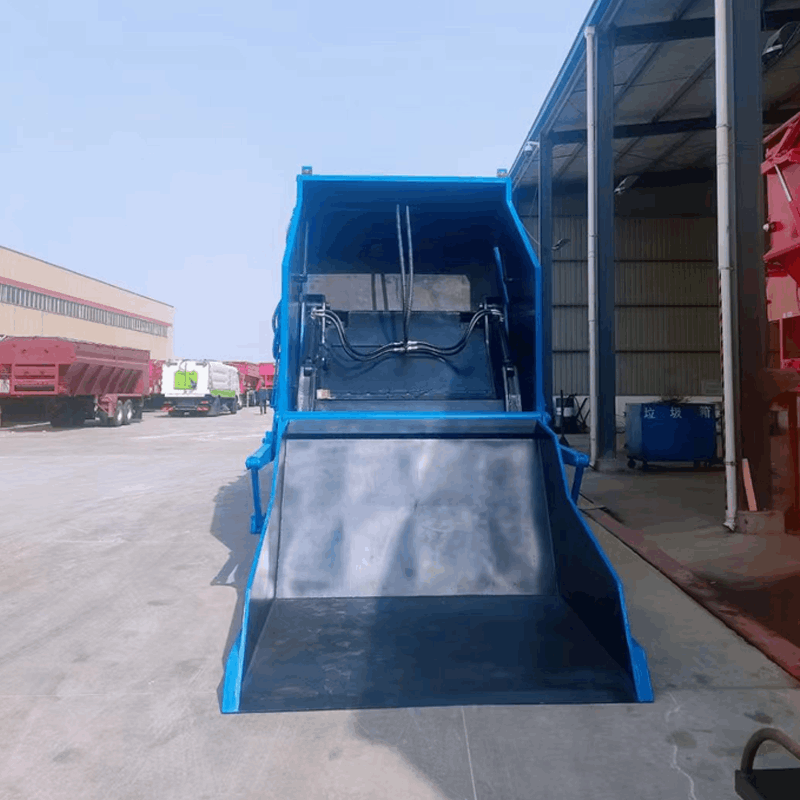 45CBM trailer Compressed Garbage Truck For Sale