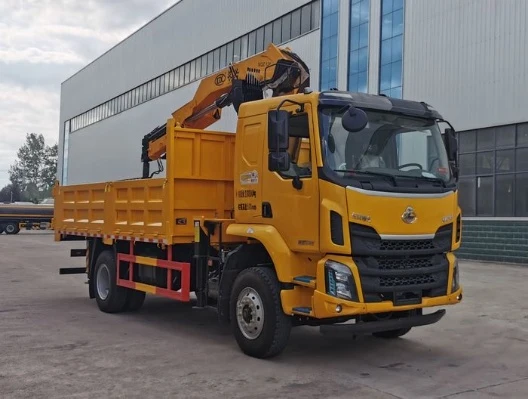 Dongfeng Liuzhou Motor Changxing 12-ton Folding Arm Truck mounted Crane - SHENBAI Auto