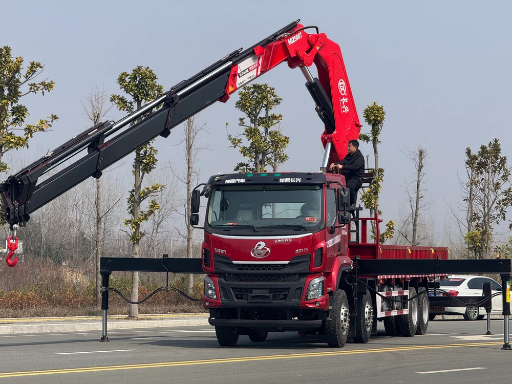 Dongfeng Liuzhou Motor 25 Ton Folding Boom Truck Crane (Changxing Crane) - View 4 - SHENBAI Auto