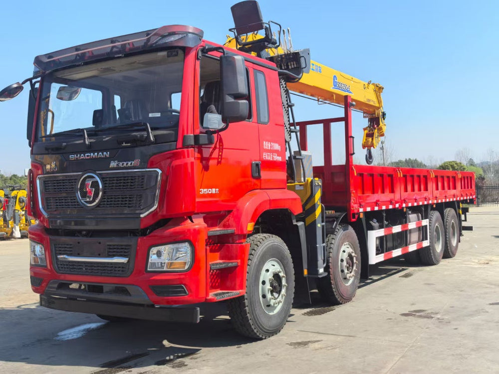 SHACMAN 8×4 Telescopic Boom Crane