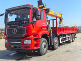 SHACMAN 8×4 Telescopic Boom Crane