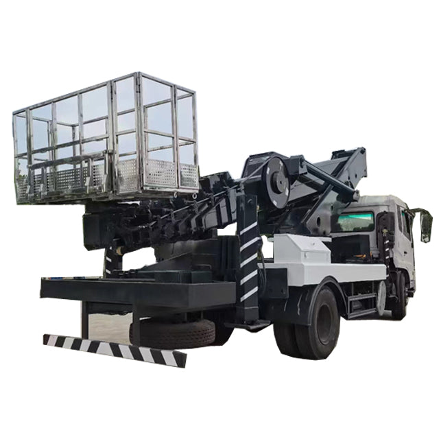 45 meters Dongfeng 4 x2 telescopic boom aerial operation vehicle - View 5 - SHENBAI Auto
