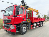 Howo 4×2 XCMG 8-ton 5-section Boom Truck Mounted Crane - SHENBAI Auto