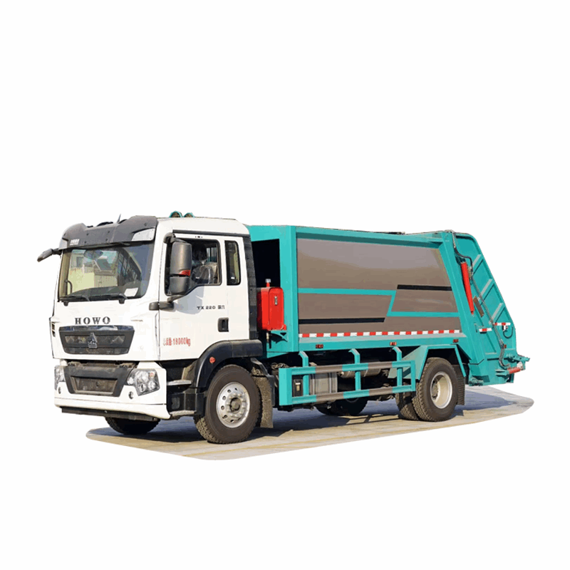 HOWO 4*2 18m³ garbage compractor truck