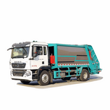 HOWO 4*2 18m³ garbage compractor truck