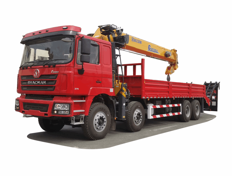 SHACMAN  8x4   Truck-mounted Crane