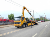 Sanhuan Wrecker Truck With Folding Crane Arm - View 6 - SHENBAI Auto