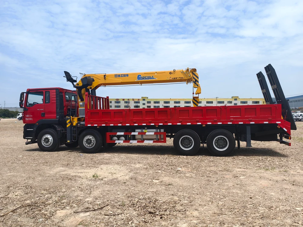HOWO XCMG 14Ton 5-Section Boom Truck Mounted Crane - View 5 - SHENBAI Auto