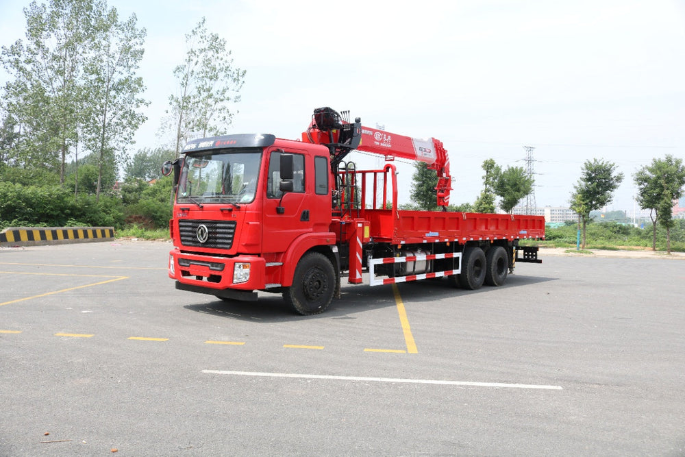 Dongfeng 6X4 With Changxing 12-Ton 5-Section Two-Stage Single-Extension Crane Truck - View 2 - SHENBAI Auto