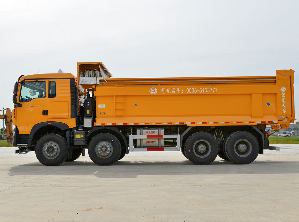 Sinotruk HOWO TX Heavy Truck, 440hp, 8x4, 6.5m Dump Truck