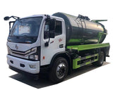 6000L-10000L 4x2 sewage suction truck vacuum truck