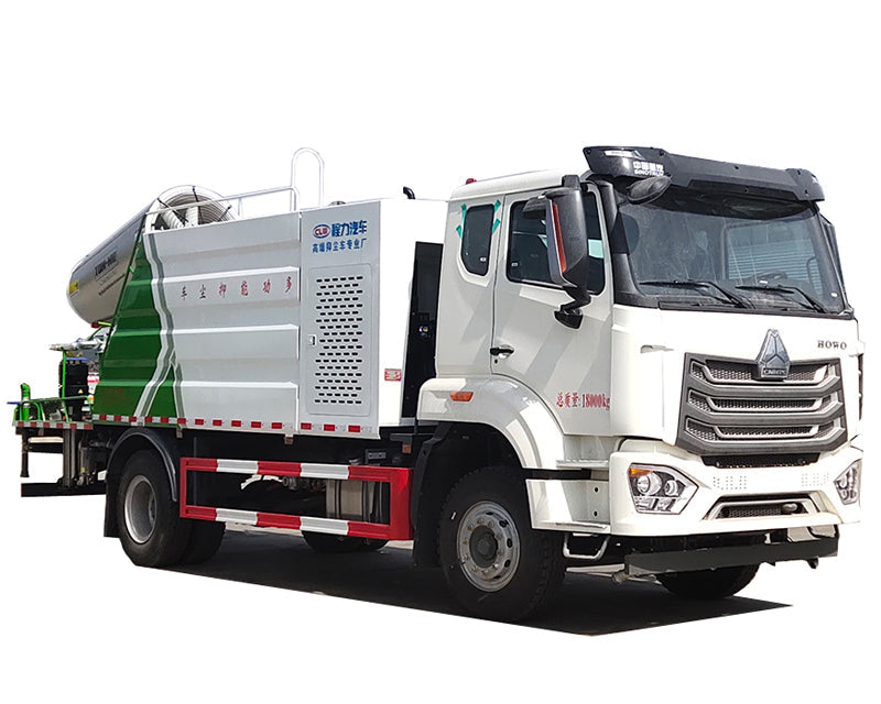 HOWO 4x2 14000L truck mounted mist cannon truck