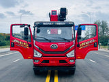 Custom FAW LHD4x2 Crane Truck | 8-10 Ton SANY/Changxing Boom | Mountain Edition 220HP For Sale