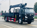 Custom FAW LHD4x2 Crane Truck | 8-10 Ton SANY/Changxing Boom | Mountain Edition 220HP For Sale